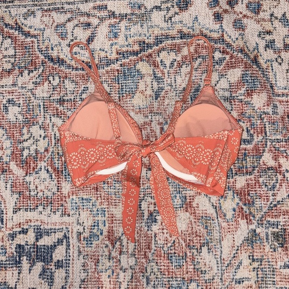 Robin Piccone Isla Underwire Bikini Top in Terracotta SZ M NWOT - Picture 4 of 5
